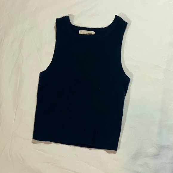 La Hearts Tops - PacSun knit crop top tank top size XS